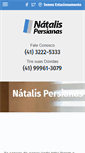 Mobile Screenshot of natalispersianas.com.br